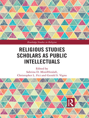 cover image of Religious Studies Scholars as Public Intellectuals
